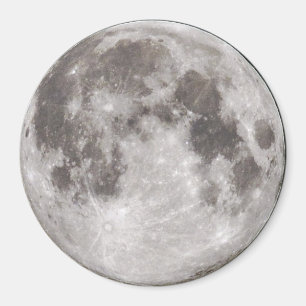 Aimant Pleine Lune sur ciel noir