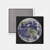 Aimant Pleine Terre montrant l'ouragan Paloma (Recto/Verso)