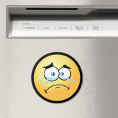 Aimant Pleurer Emoji Grand (In Situ (Lave-vaisselle))
