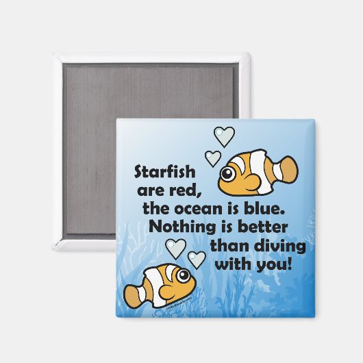 Aimant Plongée Avec Vous (Recto/Verso)