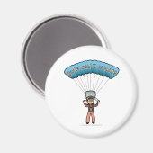 Aimant Plongeur Ciel Femme Lumière (Recto/Verso)