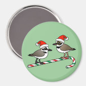 Aimant Plovers père Noël (Recto/Verso)