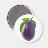 Aimant Plum bleu (Recto/Verso)