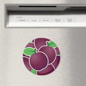 Aimant Plum funky (In Situ (Lave-vaisselle))