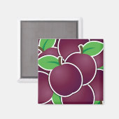 Aimant Plum funky (Recto/Verso)