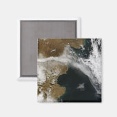 Aimant Plume de cendres de l'éruption du volcan Chaiten,  (Recto/Verso)