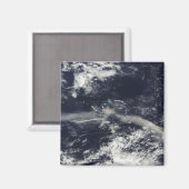 Aimant Plume de cendres de Soufriere Hills, Montserrat (Recto/Verso)