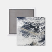 Aimant Plume de cendres du volcan Eyjafjallajokull (Recto/Verso)