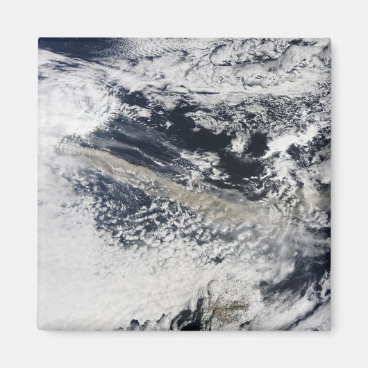 Aimant Plume de cendres du volcan Eyjafjallajokull (Devant)