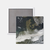 Aimant Plume de cendres du volcan Eyjafjallajokull 2 (Recto/Verso)