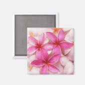 Aimant Plumeria (Recto/Verso)