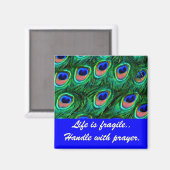 Aimant Plumes de paon_ (Recto/Verso)
