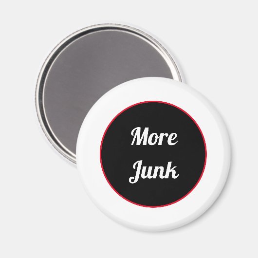 Aimant Plus d'aimant de junk (Recto/Verso)