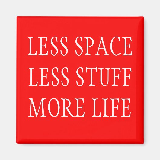 Aimant Plus d'aimant de vie (Devant)