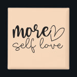 Aimant "Plus d'amour de soi" Boho Inspiration Motivationn<br><div class="desc">Ajoutez un doux rappel à votre routine quotidienne avec cet aimant de motivation "More Self Love" de style boho. Conçu dans un style minimaliste moderne avec des tons doux, apaisants et une typographie élégante, il est parfait pour encourager l'autosoin, l'estime de soi et l'énergie positive. Que ce soit sur votre...</div>