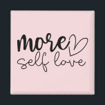 Aimant "Plus d'amour de soi" Boho Inspiration Motivationn<br><div class="desc">Ajoutez un doux rappel à votre routine quotidienne avec cet aimant de motivation "More Self Love" de style boho. Conçu dans un style minimaliste moderne avec des tons doux, apaisants et une typographie élégante, il est parfait pour encourager l'autosoin, l'estime de soi et l'énergie positive. Que ce soit sur votre...</div>