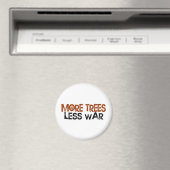 Aimant Plus d'arbres moins de guerre (In Situ (Lave-vaisselle))