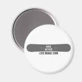 Aimant Plus de méthode Moins de double liège (Recto/Verso)