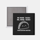 Aimant Plus De Ponctuation Tacos S Drôle Conception Alime (Recto/Verso)