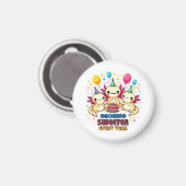 Aimant Plus doux avec chaque année (Recto/Verso)