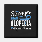 Aimant Plus forte que l'Alopécie (Devant)
