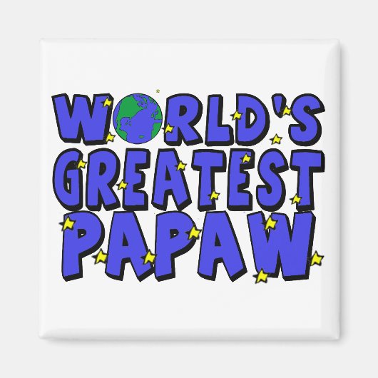 Aimant Plus Grand Papaw du Monde (Devant)