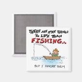 Aimant Plus que la pêche (Recto/Verso)