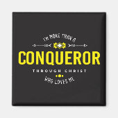 Aimant "Plus qu'un conquérant" (Devant)