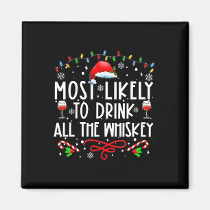 Aimant Plus susceptible de boire tout le whisky Famille N