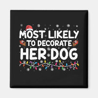 Plus susceptible de décorer son chien Famille Noël