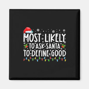 Aimant Plus susceptible de demander au Père Noël de défin