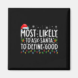 Aimant Plus susceptible de demander au Père Noël de défin