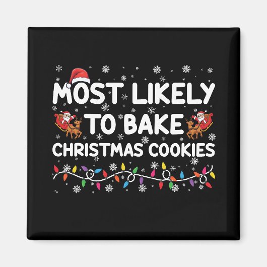 Aimant Plus susceptible de faire cuire des biscuits de No (Devant)
