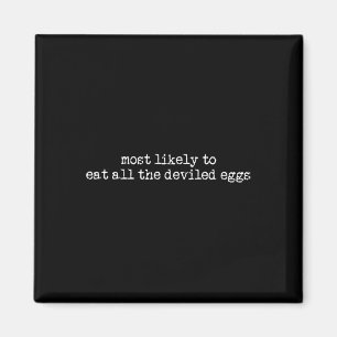 Aimant Plus Susceptible De Manger Tous Les Oeufs Dévastés