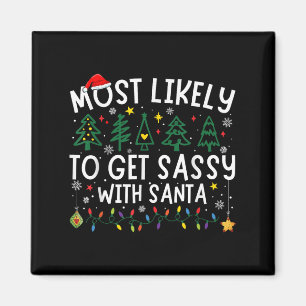 Aimant Plus susceptible d'obtenir Sy avec Santa assorti à