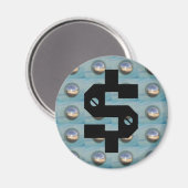 Aimant $ Plusieurs sphères d'argent (Recto/Verso)