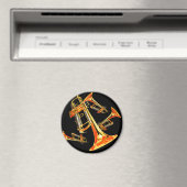 Aimant Plusieurs trompettes (In Situ (Lave-vaisselle))