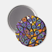 Aimant Plusieurs yeux (Recto/Verso)