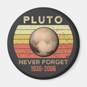 Aimant pluto jamais oublier, eris, lune, astronomie, astr