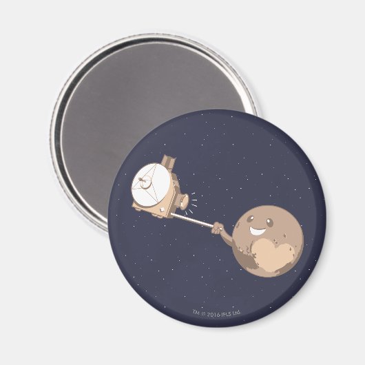 Aimant Pluto Selfie (Recto/Verso)