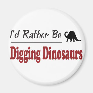 Aimant Plutôt creuse des dinosaures