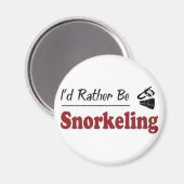 Aimant Plutôt De Snorkeling (Recto/Verso)