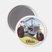 Aimant Plymouth, Ohio (Recto/Verso)
