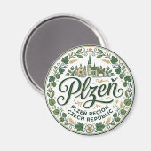 Aimant Plzeň République tchèque (Recto/Verso)