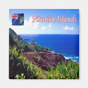 Aimant PN - Îles Pitcairn - Saint Paul - Point