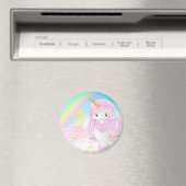 Aimant Po Unicorne Rose (In Situ (Lave-vaisselle))