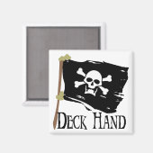 Aimant Poche jolly roger (Recto/Verso)