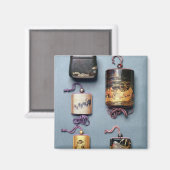 Aimant Pochette intérieure et sac à tabac (Recto/Verso)