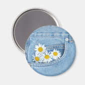 Aimant Pocketful de marguerites (Recto/Verso)