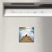 Aimant Poème commémoratif du pont Rainbow pour les furets (In Situ (Lave-vaisselle))